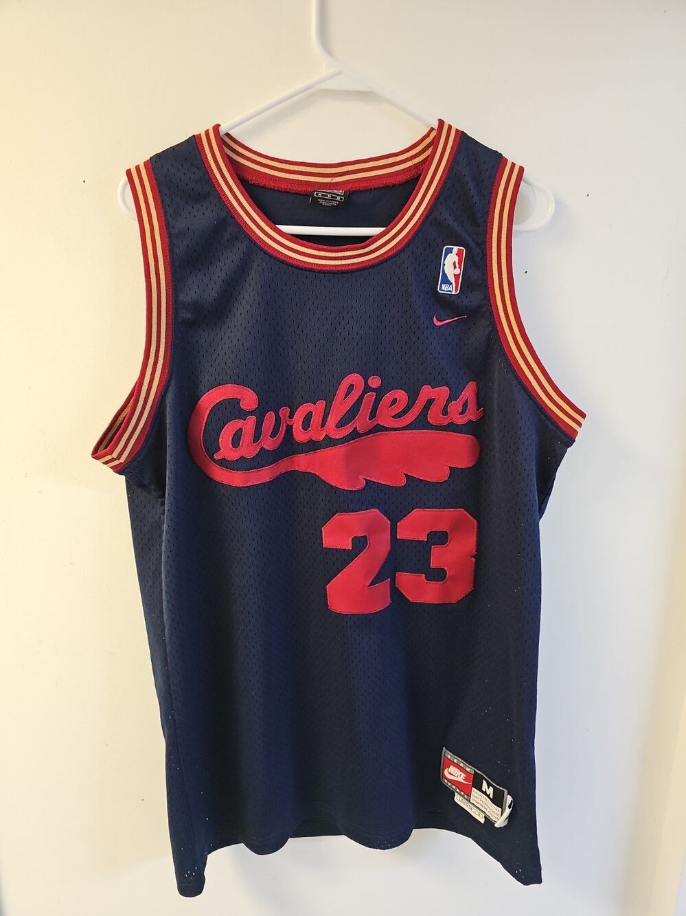 Lebron James #23 Cleveland Cavaliers Nike Jersey Size M Rewind Swingman 1972
